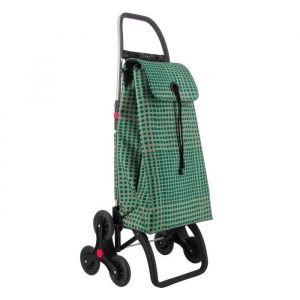 IMAX MEMPHIS - Chariot de course 6 roues pliable - Multicolore - Design et grande capacit&eacute; id&eacute;al pour un usage quotidien