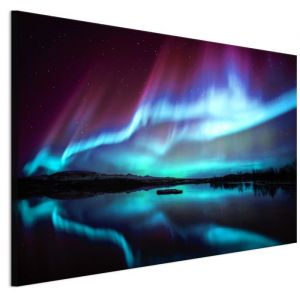 Tableau Decoration Murale - LUMASOUL - 5-2-14-0-2-2-5-1 - Moderne Motif - 1 parties - Bleu - 120x80 cm