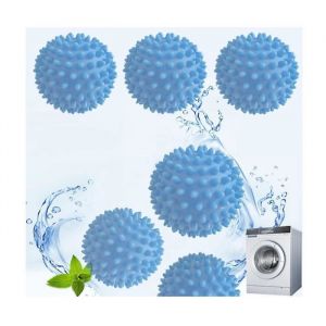 16 Balle de Lavage Balle Lave-Linge Boule Machine &agrave; Laver Balles de S&eacute;chage R&eacute;utilisables Balles de S&egrave;che-Li KIT DE PRODUITS DE