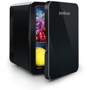 COZY - MINI FRIGO - Mini frigo 4L 6 canettes portable cosmétiques cooler & warmer chambre/voiture/voyage noir