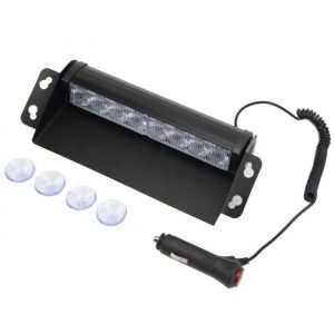 EBTOOLS Voyant davertissement LED de pare-brise LED Flash Avertissement Lumière Pare-Brise Intérieur Durgence Stroboscopique
