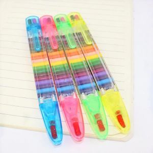 Crayon de couleur - Cr&eacute;atif - 20 couleurs - Multicolore - Pour &eacute;tudiants et enfants - 1 pi&egrave;ce