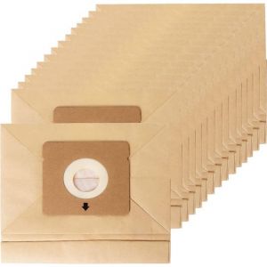 Sacs de rechange compatibles avec les aspirateurs Rowenta ZR003901 Moulinex Accessimo City Space et Mini Space Poweka (1 &Eacute;tiquette
