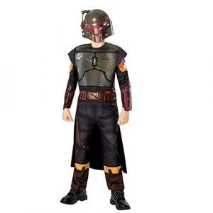 D&eacute;guisement Enfant - RUBIES - Boba Fett Deluxe - Costume Star Wars - 5-6 ans - Vert
