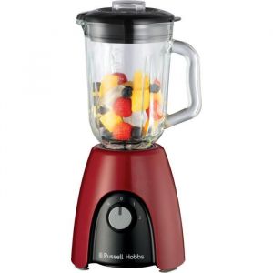 Blender - RUSSEL HOBBS - Desire Red - 650 W - Picher 15 L - 2 vitesses + Pulse - Rouge