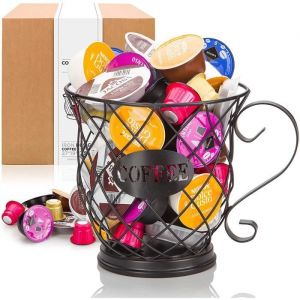 Panier Coffee Porte CapsuleRange capsules Dolce GustoNespressoRangement Support Capsules Porte Dosette - Grande Capacit&eacute;