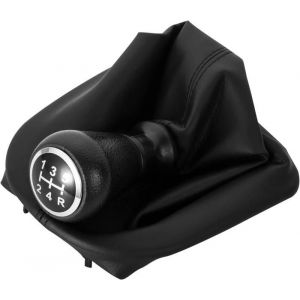 Levier Pommeau de vitesse en cuir avec Soufflet cadre 5 Vitesses pour Peugeot 307 206 207 307 308 Citroen C3 C5 xsara