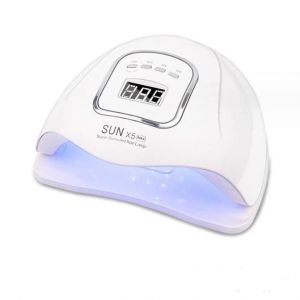UV LED Nail Lamp 120W Faster Gel Nail Dryer Professional Curing Lamp for Fingernail and Toenail Nail Gel Polish Machine