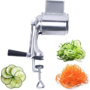 Trancheuse &Agrave; L&eacute;gumes R&acirc;pe &Agrave; Fromage Trancheuse &Agrave; L&eacute;gumes 3 En 1 R&acirc;pe &Agrave; L&eacute;gumes Coupe Rapide Coupe-L&eacute;gumes Manuel Gain De