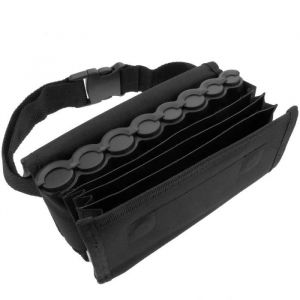 CableMarkt - Portefeuille de serveur pour billets et pièces en euros avec classificateur et ceinture et fermeture magnétique