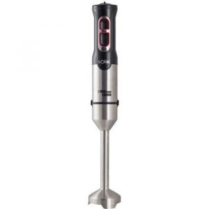Mixeur Plongeant - SOLAC - Pro Pied Métal - 1000W - Fonction Turbo - Verre doseur 600mL
