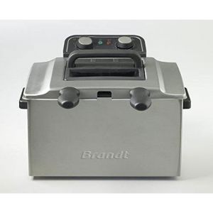 BRANDT Friteuse 12kg de frite 5l dhuile 3000 Watts FRI2203E inox