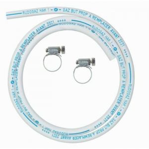 Gazinox-Tuyau gaz butane a vis inox