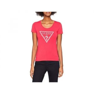 T-Shirt Femme - Guess - W83I17 - Rouge - Slim - Manches courtes