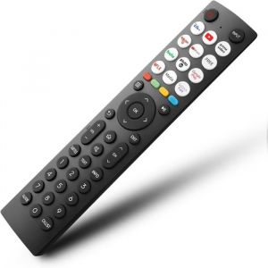 Remplacement Telecommande Pour Smart Tv-Hisense Télécommande En2Q36H Pour Hisense Vidaa 4K Hdtv Fhd Qled Lcd Led Smart Tv