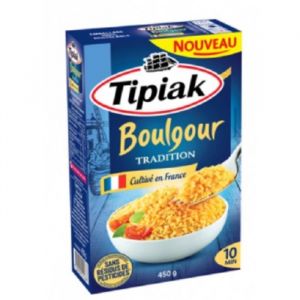 Boulgour Tradition Tipiak 450g/Boite 4 boîtes