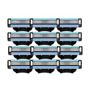 Rasoir 24PCS Recharges Manuelles de Lames Mach 3Pour Recharges de Lames de Rasoir Gillette Mach 3Pour Hommes RAZOR BLADE SOLD