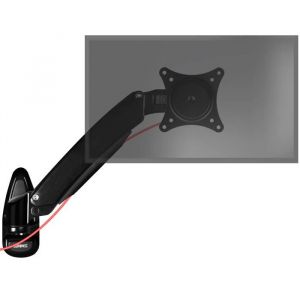 Duronic DM55W1X1 Support mural d&eacute;cran PC  M&eacute;canisme &agrave; ressort  Ajustement &agrave; la vol&eacute;e  Hauteur ajustable  Compatibilit&eacute; avec