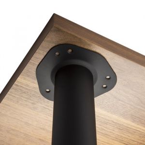 Set de 4 x SOTECH Pieds de Table  Hauteur 710 mm  Hauteur R&eacute;glable  &Oslash; 60 mm NOIR