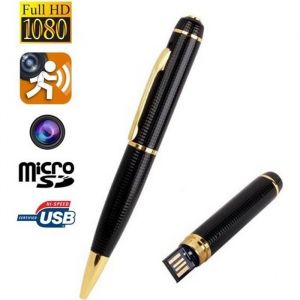 Stylo Caméra Espion Full HD 1080P Microphone Micro SD Détection Mouvement Photo YONIS