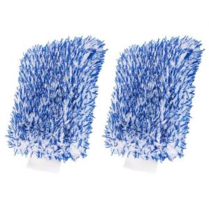 2 Pièces Gant de Lavage de Voiture en Microfibre Gant de Nettoyage de Voiture Gant de Nettoyage en Microfibre Gants de Nettoyage