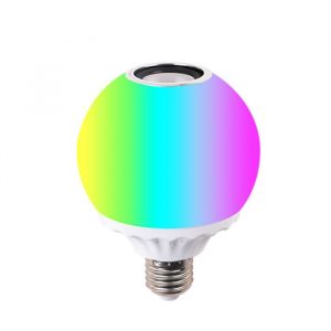 Ampoule LED Bluetooth intelligente - EINNENFFER - E27 - Haut-parleur audio - 7 couleurs - 25000 heures