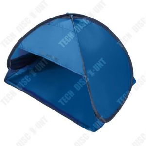 TD® Tente paresseuse tente de plage voyage en plein air vitesse automatique plage ouverte parasol protection UV protection des yeux