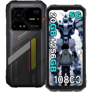 Smartphone Robuste 5G Ulefone Armor X31 Pro 12Go+256Go 6.56 6050mAh Téléphone Incassable 64MP Vision Nocturne Dual SIM/NFC Noir