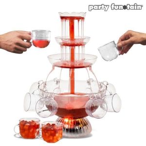 Fontaine &agrave; cocktail &agrave; Led lumineuse shooter insolite recipient fete