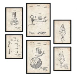 Affiche - Nacnic - 20001 SM - Set de 6 plaques - Papier Antalis 250 gr - Fabrication espagnole