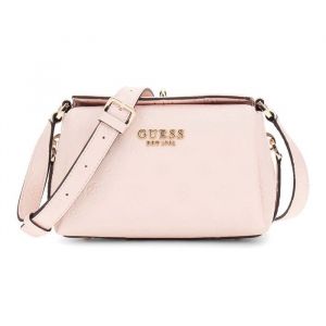 GUESS Sac &agrave; &eacute;paule bandouli&egrave;re rose pour femme - Phoebe Mini Crossbody Bag Rose Water Logo 311759