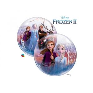 Ballon Bubble La Reine Des Neiges 2™ - Qualatex - 56 cm - Multicolore