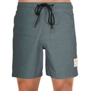 Bermuda de bain homme Traveler Denim Athena Gris anthracite