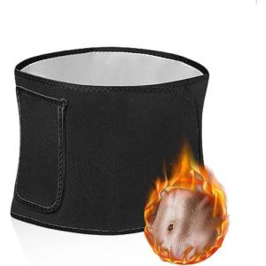 Ceinture Sauna AmincissanteSueur CeintureAjustable Ceinture de Minceur Support Dorsal Wrap Waist TranerCeinture de Sudation