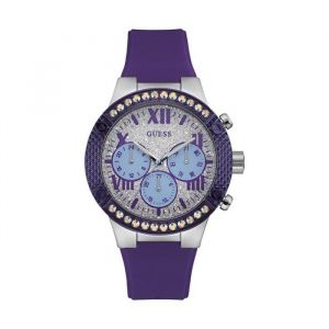 Montre Femme - Guess - W0772L5 - Quartz - 39 mm - Argenté - Silicone