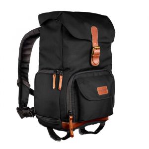 Sac &agrave; dos photo - MANTONA - LUIS JUNIOR - Cuir M&eacute;tal Polyester - Noir Marron - 900 D