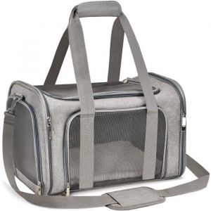 Sacs de v&eacute;lo - Sac de transport pour chien en avion - Sac de transport pour petits chiens - Taille L - Panier pour chat panier