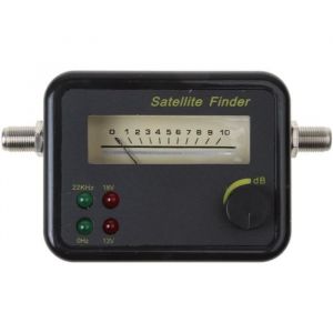 Pointeur Satellite - Parabole - Satfinder - Noir - D&eacute;tecteur de Signal - Aiguille