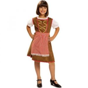 D&eacute;guisement Tyrolienne - Multicolore - Fille - Robe et tablier - &Agrave; partir de 3 ans - Int&eacute;rieur