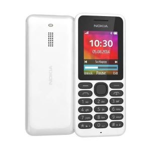 Téléphone mobile - NOKIA - 130 Single SIM - Ecran 18 - Affichage 24 - Blanc