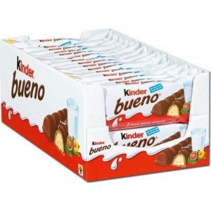 Ferrero Kinder Bueno barres chocolat 30 pi&egrave;ces