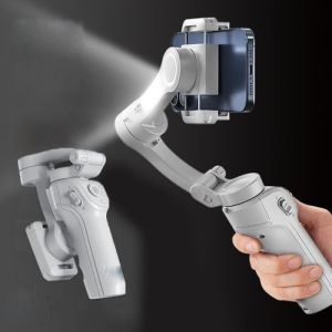 Stabilisateur Smartphone - Gimbal - 3-Axes - Suivi visage 360&deg; - Lumi&egrave;re LED - Batterie 3600 mAh