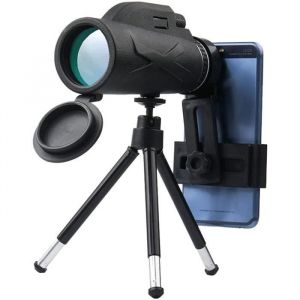 Fankr Monoculaire Longue Vue Puissante 80x100 Prisme Telescope AVCE Trepied Et Support De T&eacute;L&eacute;Phone Portable Compact &eacute;Tanche p61
