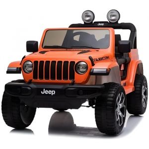 Voiture électrique enfant Jeep Wrangler 12V Orange