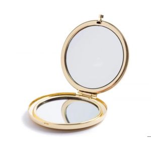 Miroir de poche grossissant compact pour sacs &agrave; main mini miroir de maquillage de poche pliable &agrave; double face parfait pour sac