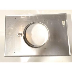 Plaque d&eacute;tanch&eacute;it&eacute; conduit de chemin&eacute;e inox 30x60 diam&egrave;tre r&eacute;f 017.PE3050230