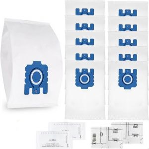 10 Remplacement Sac avec 2 Filtre pour Aspirateur Miele HyClean 3D Efficiency GN C1 C2 C3 S400 S600 S800 S2000 S5000 S8000 Series