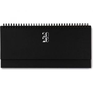 Calendrier De Bureau 2026 Semainier &Agrave; Poser 30 X 105 Cm 1 Semaine Sur 2 Pages (Format Horizontal) Reliure Spiral&eacute;e M&eacute;tal Supp