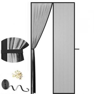 Moustiquaire Porte FenetreMoustiquaire Baie Vitree CoulissanteMoustiquaire Porte Magnétique pour Portes Fenêtre 110x220cm