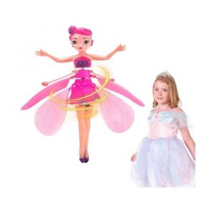 Poupée princesse fée volante magique jouets de fée volante pour filles jeu de jeu RC jouet volant Mini drone jouets dintérieur